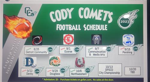 Varsity Football Schedule